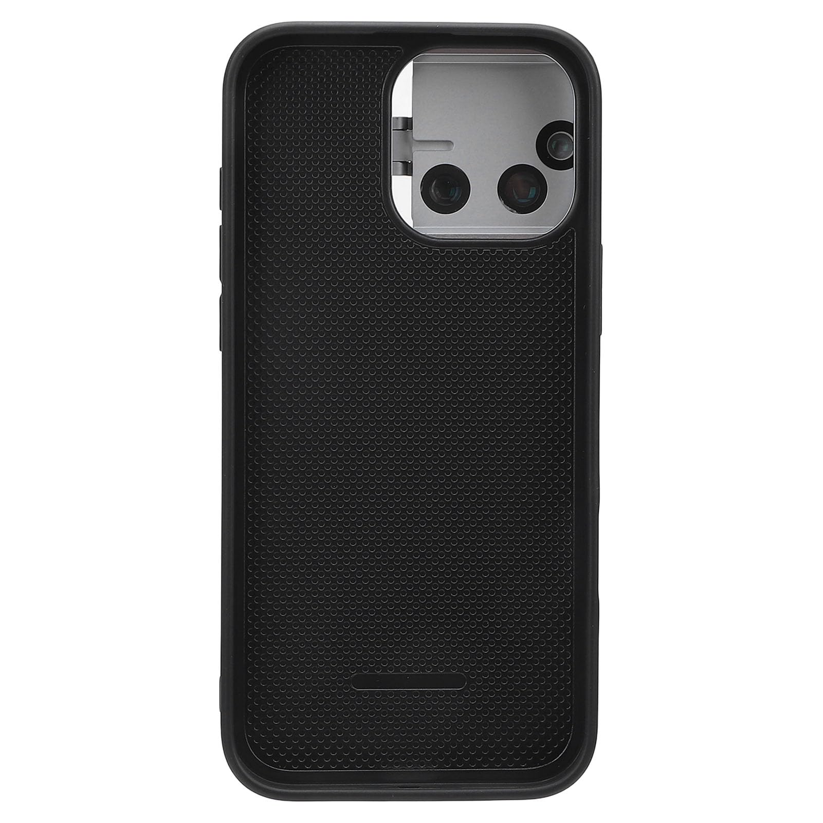 Akozon Kit de Lente de Cámara de Teléfono con Estuche 2X Teleobjetivo 10x Macro 180 Grados Fesheye para 16 Pro de Aluminio TPU TPU óptico de Vidrio