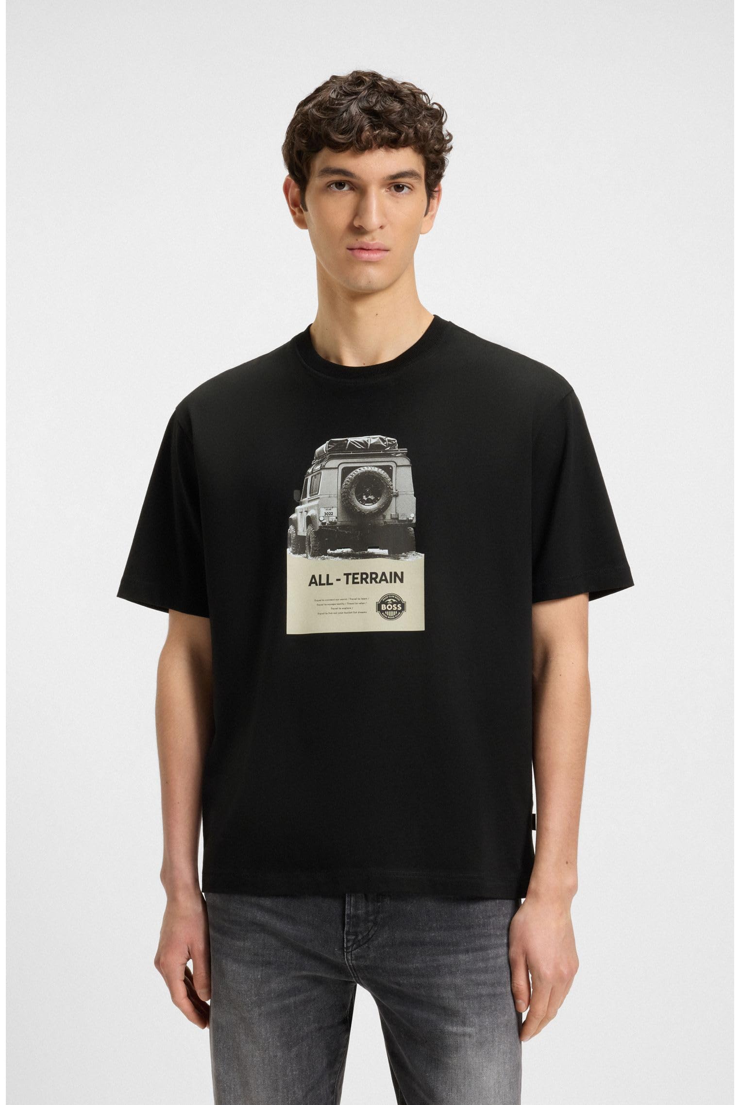 BOSS Herren Te_Wagon T_Shirt
