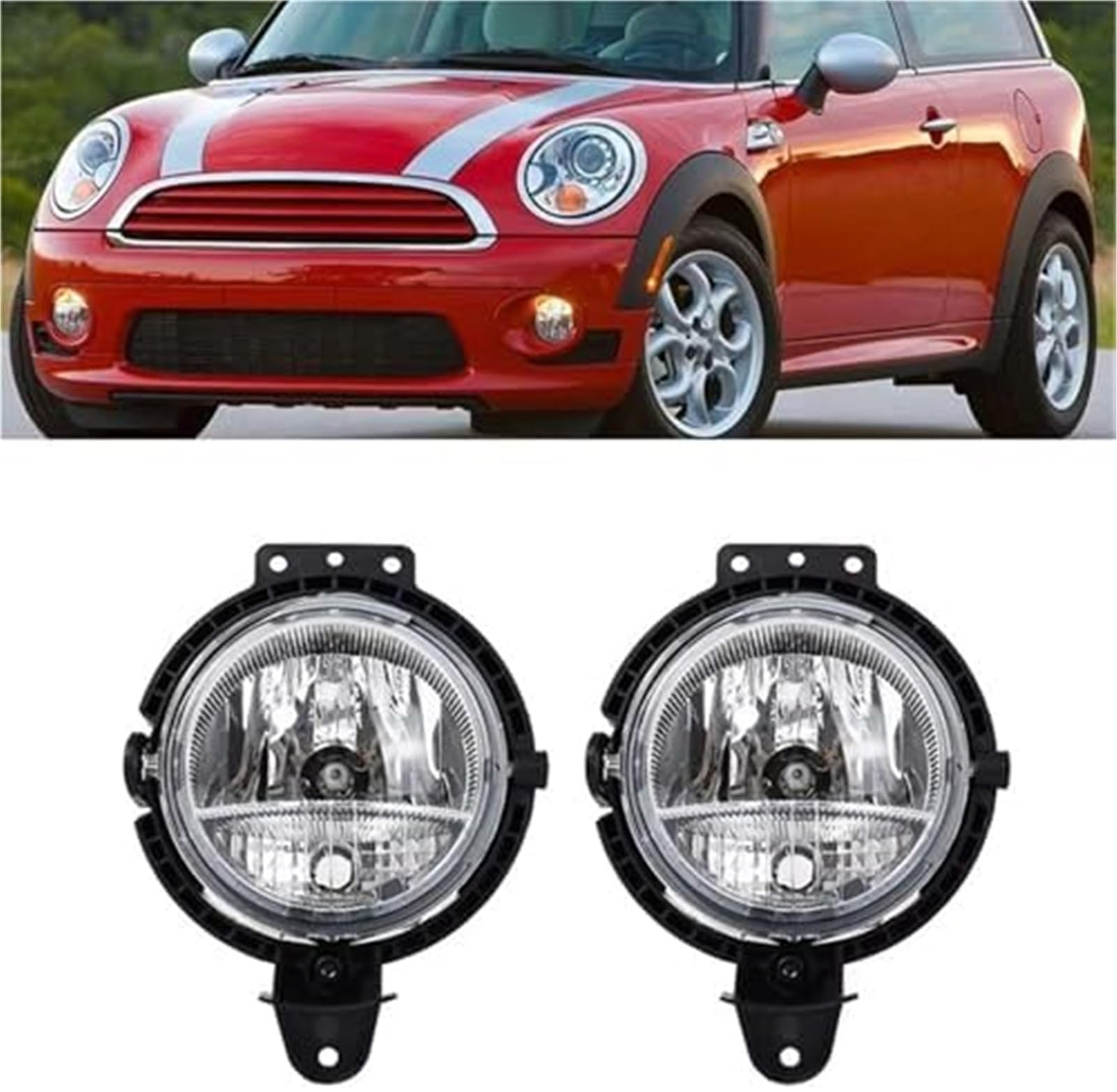 Tylne światło przeciwmgielne, dla Mini, dla Clubvan, 2012 2013 2014 Roadster 2015 Części Wymiana zespołu lampy przedniej 51112751295 Zespół tylnego światła przeciwmgłowego(BLACK Left)