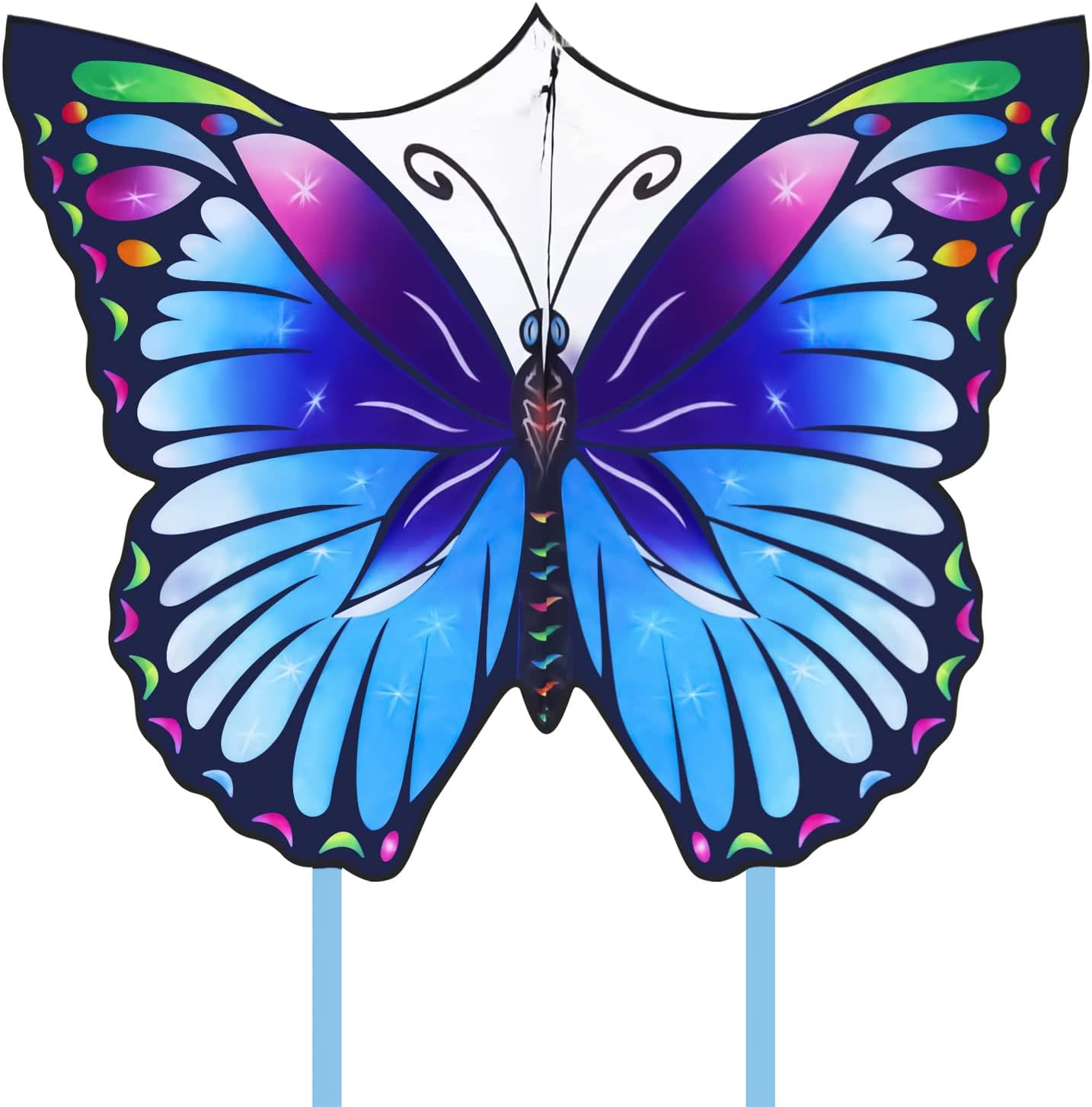 Large Butterfly Kite for Kids and Adults Easy to Fly and Assemble for Beginner, Children Kites for Ages 8-12 Professional for Beach and Outdoor Activity