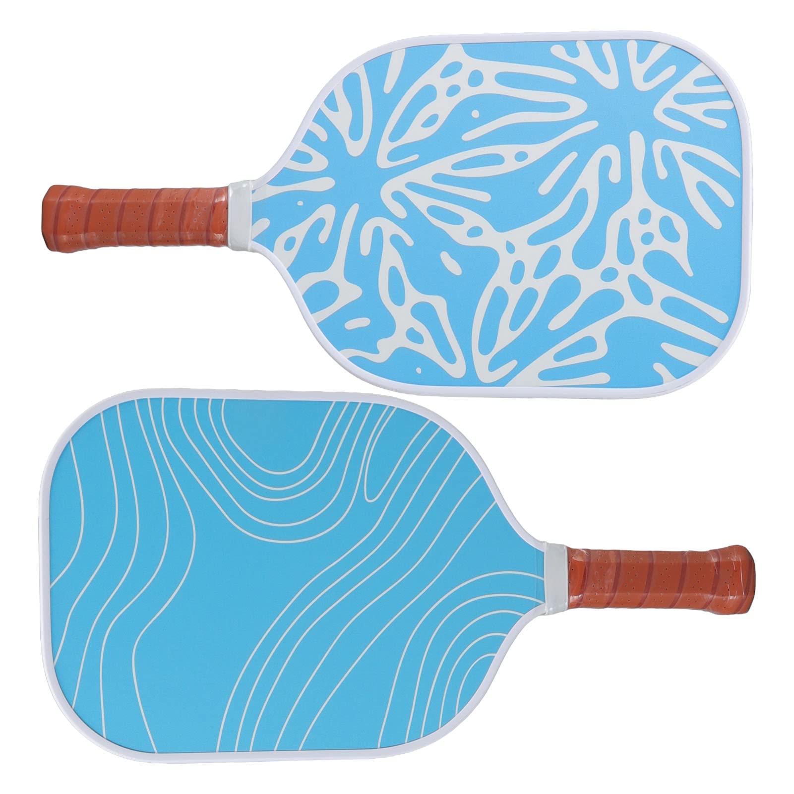 Pickleball Balls, Pickleball Set Impugnatura Comoda Portatile Design a Nido d'Ape di Dimensioni Adeguate per Lo Sport