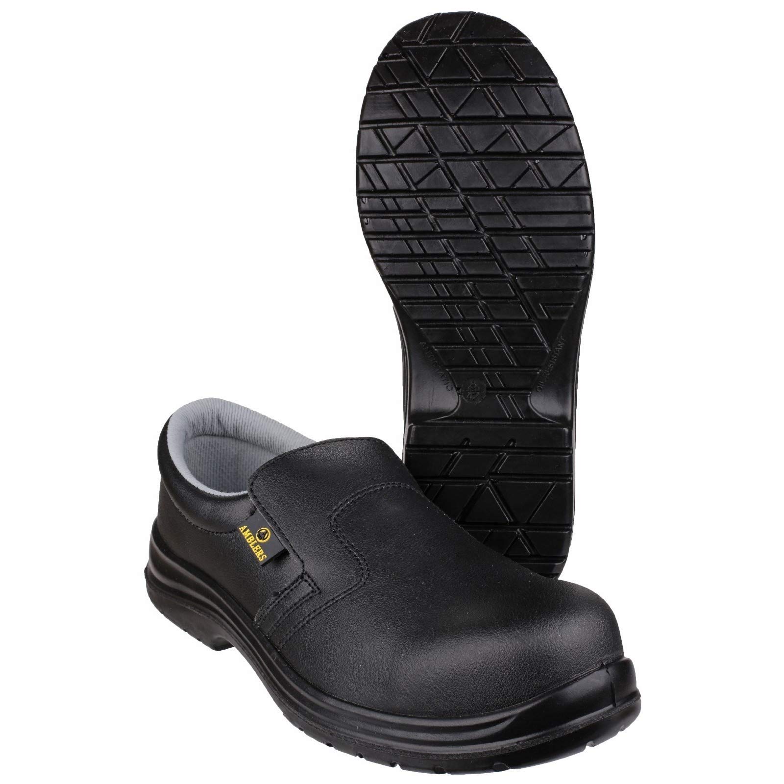 Amblers Safety - Zapatos de Trabajo de Seguridad sin Cordones FS661 Unisex
