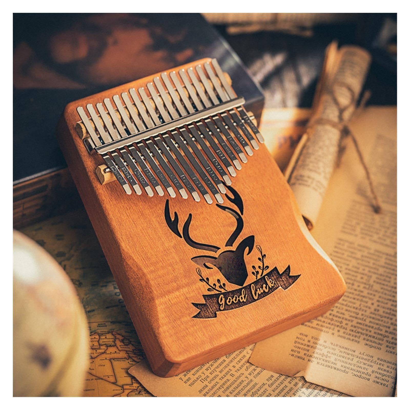 Kalimba portatile Kalimba Durevole 17 Tiri