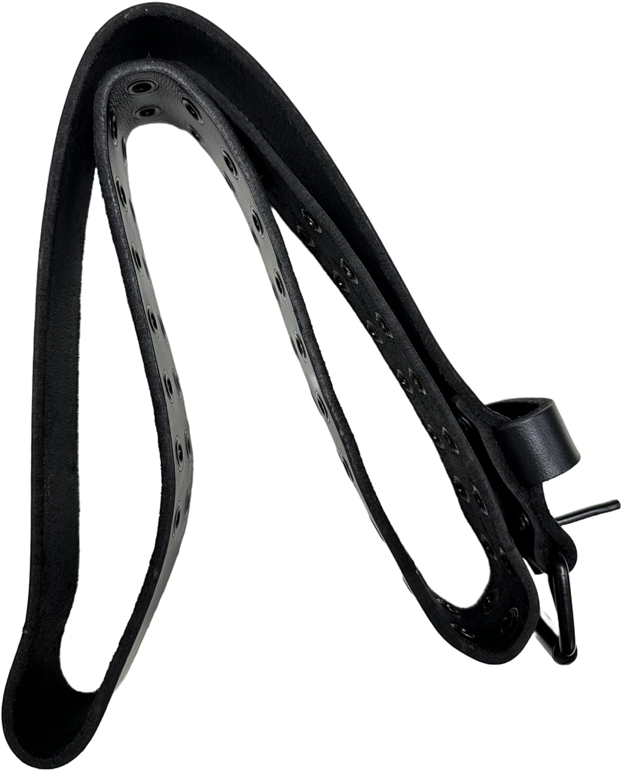 20-290 2in. Heavy Duty Preminum Quality Top grain Leather Work Belt, Black - Image 8