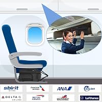 IBVIVIC Kabinbőrönd Kézipoggyász Trolley Fekete 42x32x21cm Könnyű Üzleti Utazáshoz Férfi Női Repülőgép Kerekes Táska 7