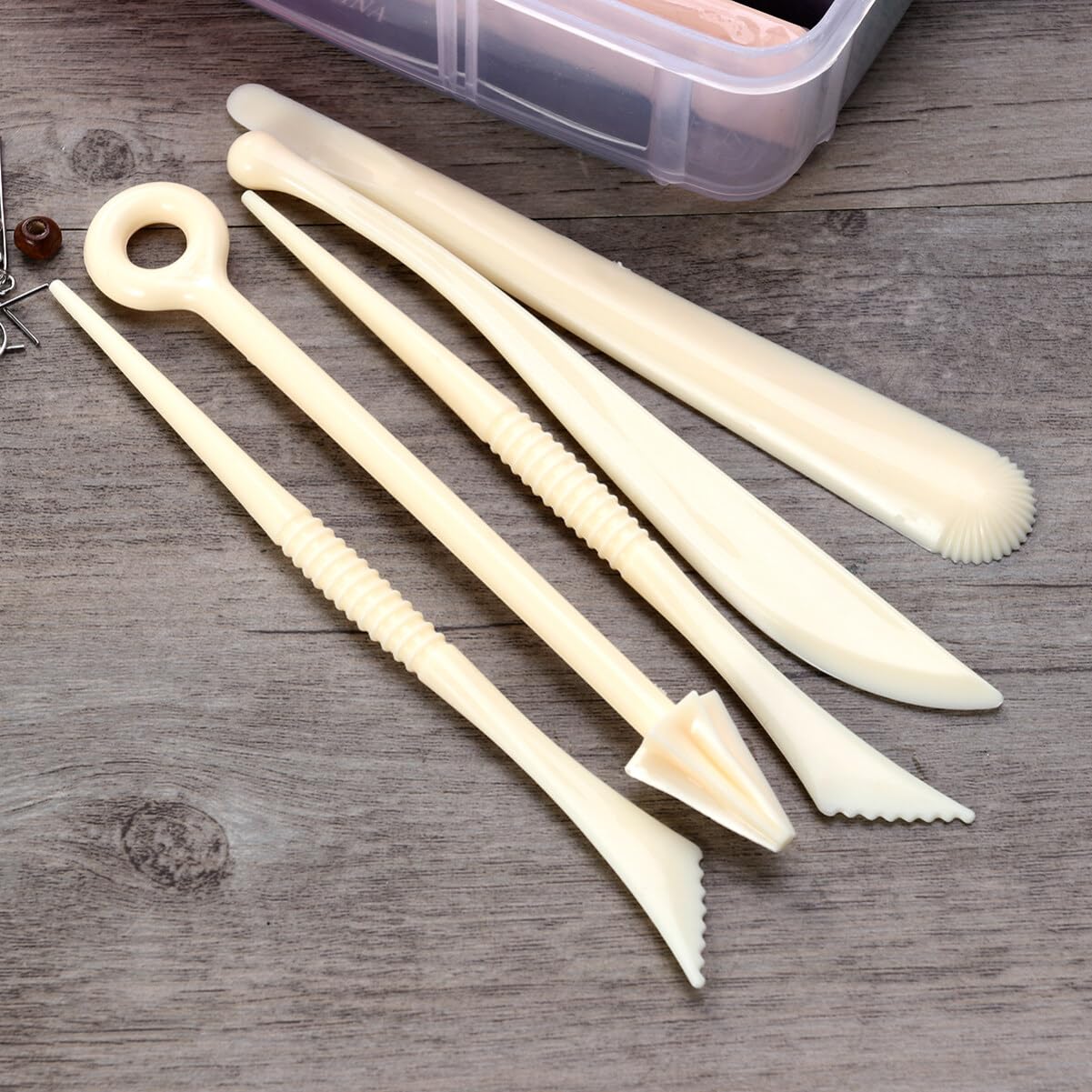 EXCEART Herramientas para Arcilla Blanda de Colores Kit de Arcilla Polimérica para Hornear para Modelar Juguetes Creativos