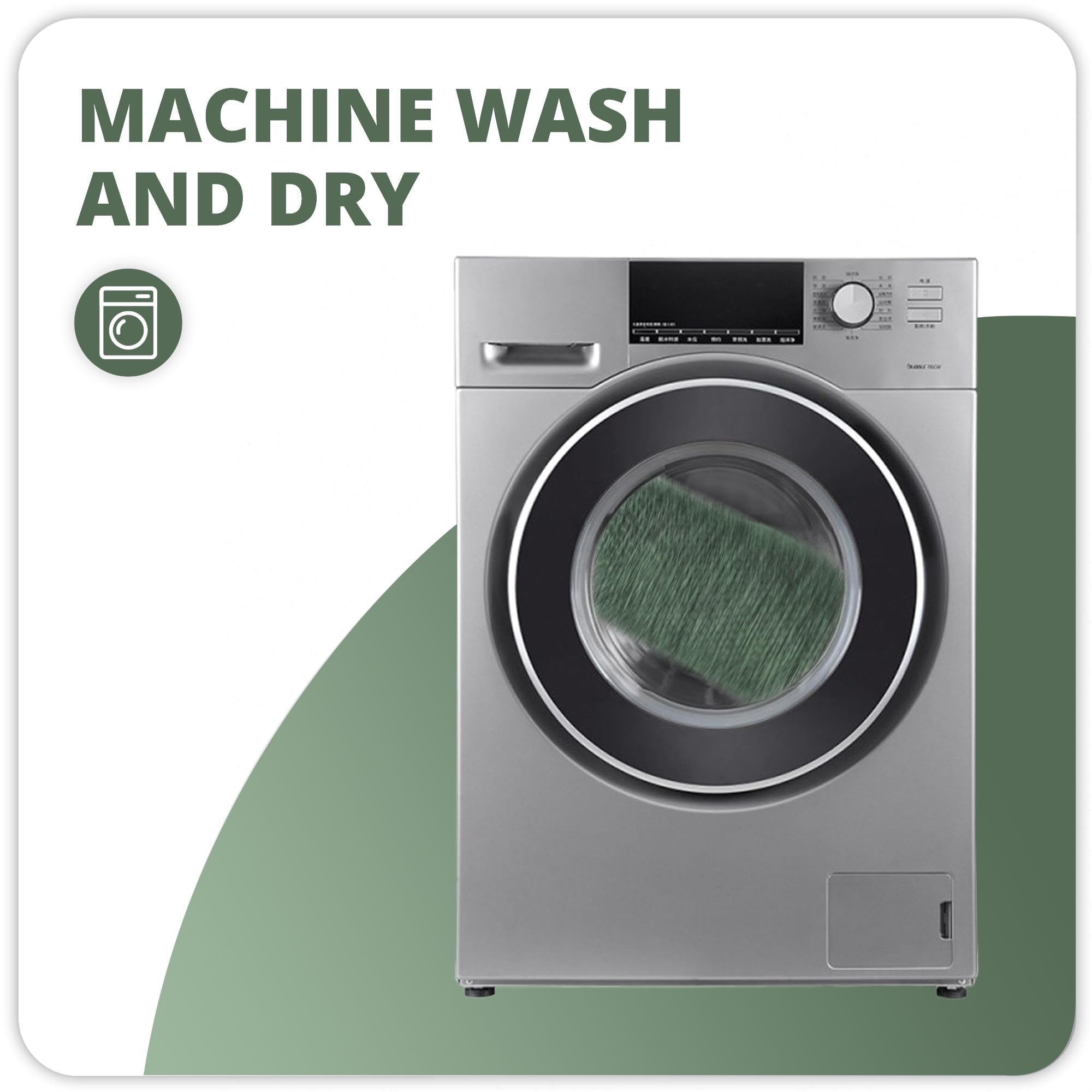 Tapete de baño, ultra delgado, tapete de baño grande para baño, secado rápido, antideslizante, lavable a máquina, pelo bajo, alfombra de baño, ducha exterior, fregadero, accesorios de decoración del