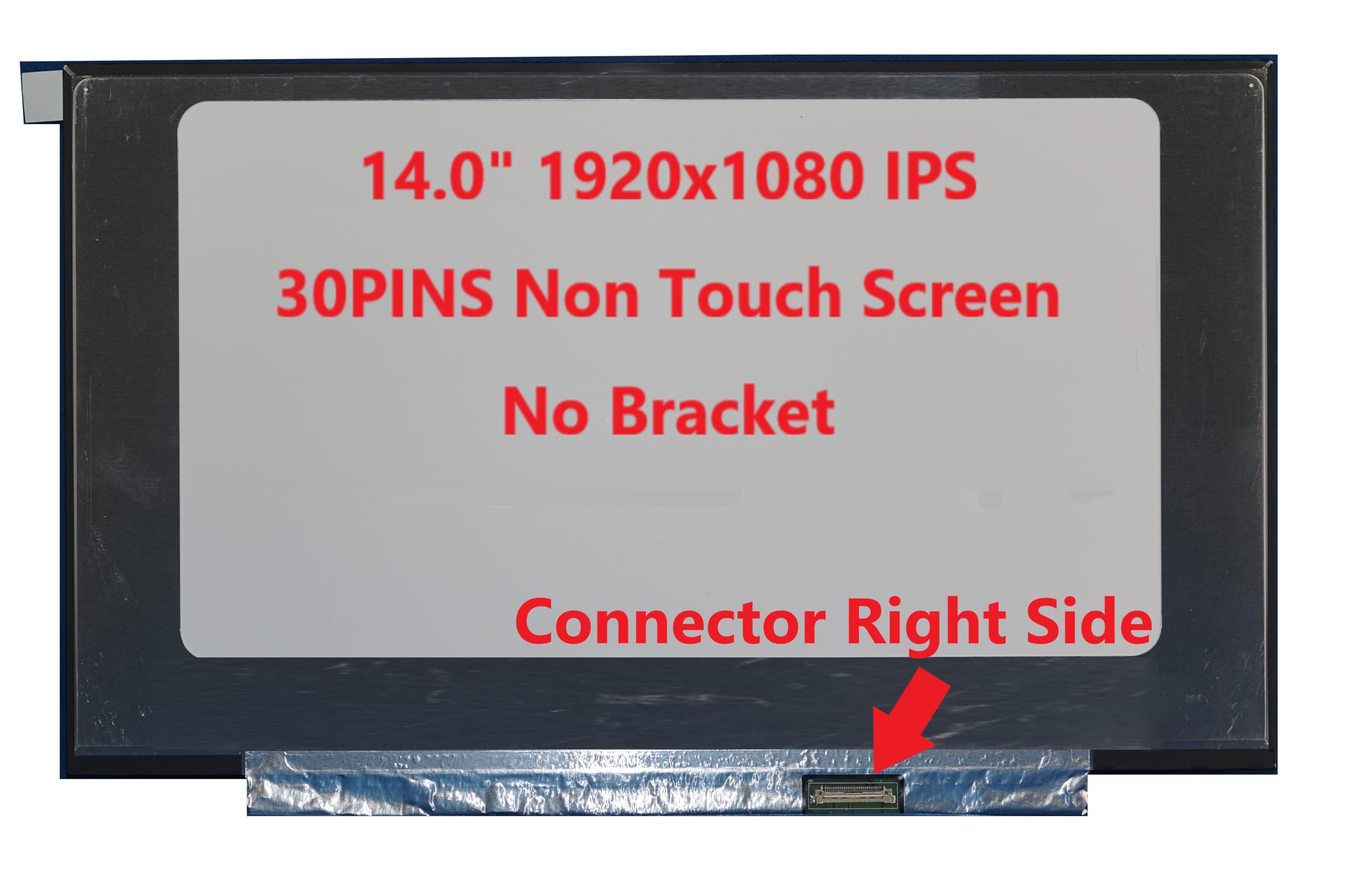 New 14.0" LP140WFH-SPP1 IPS FH-D (1920X1080) Laptop Replacement Screen Compatible with N140HCA-EAE/B140HAN04.E/NV140FHM-N4V