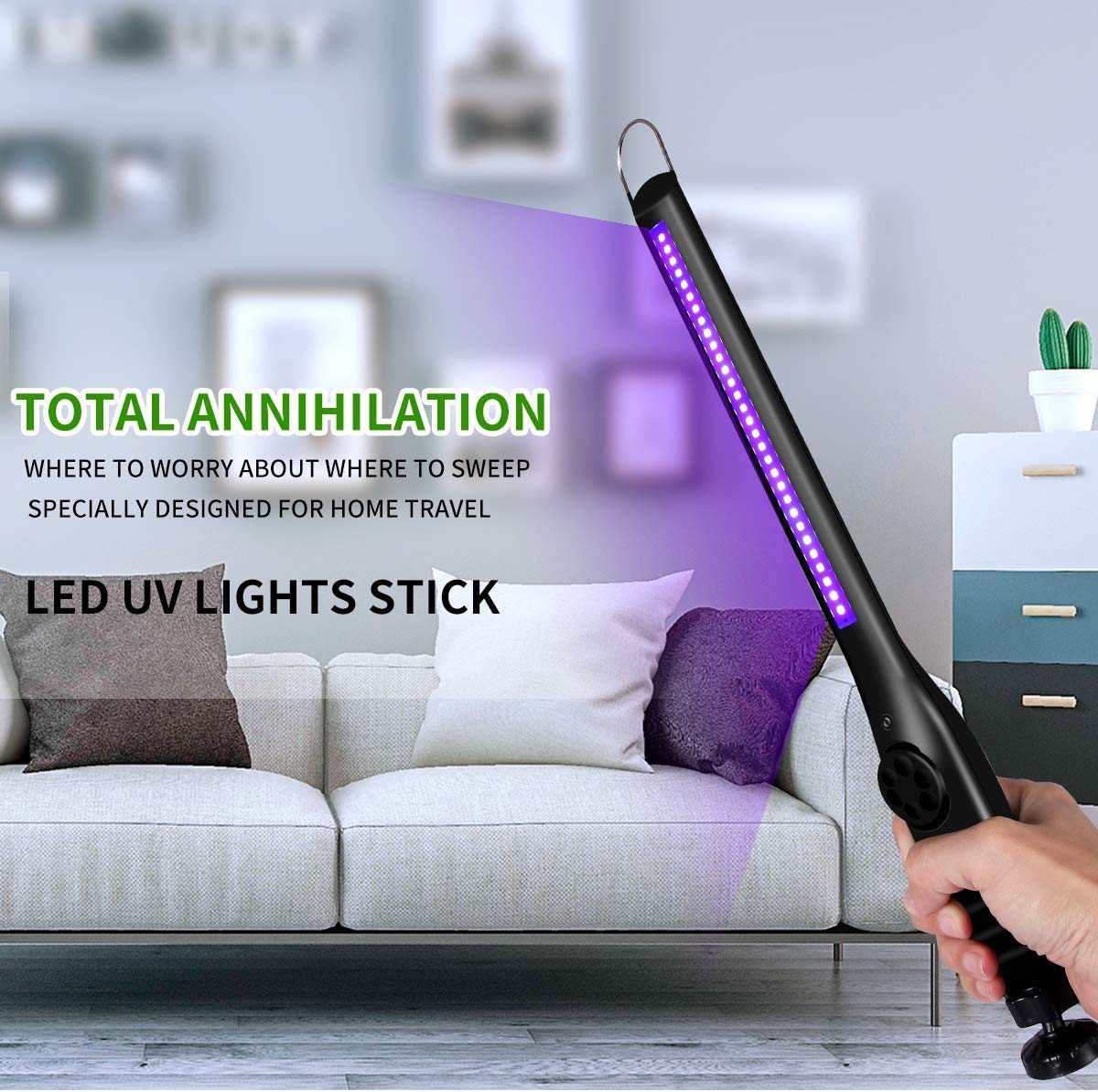 China Portable Mini USB Rechargeable Sterile UV Ultraviolet Light Gel