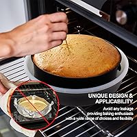 Vista 5 de Springform Pans, Cheesecake Pan Protector, Springform Pans Accessories,Prevent Water From Entering the Cake Plate, Compatible With 10 -inch Round