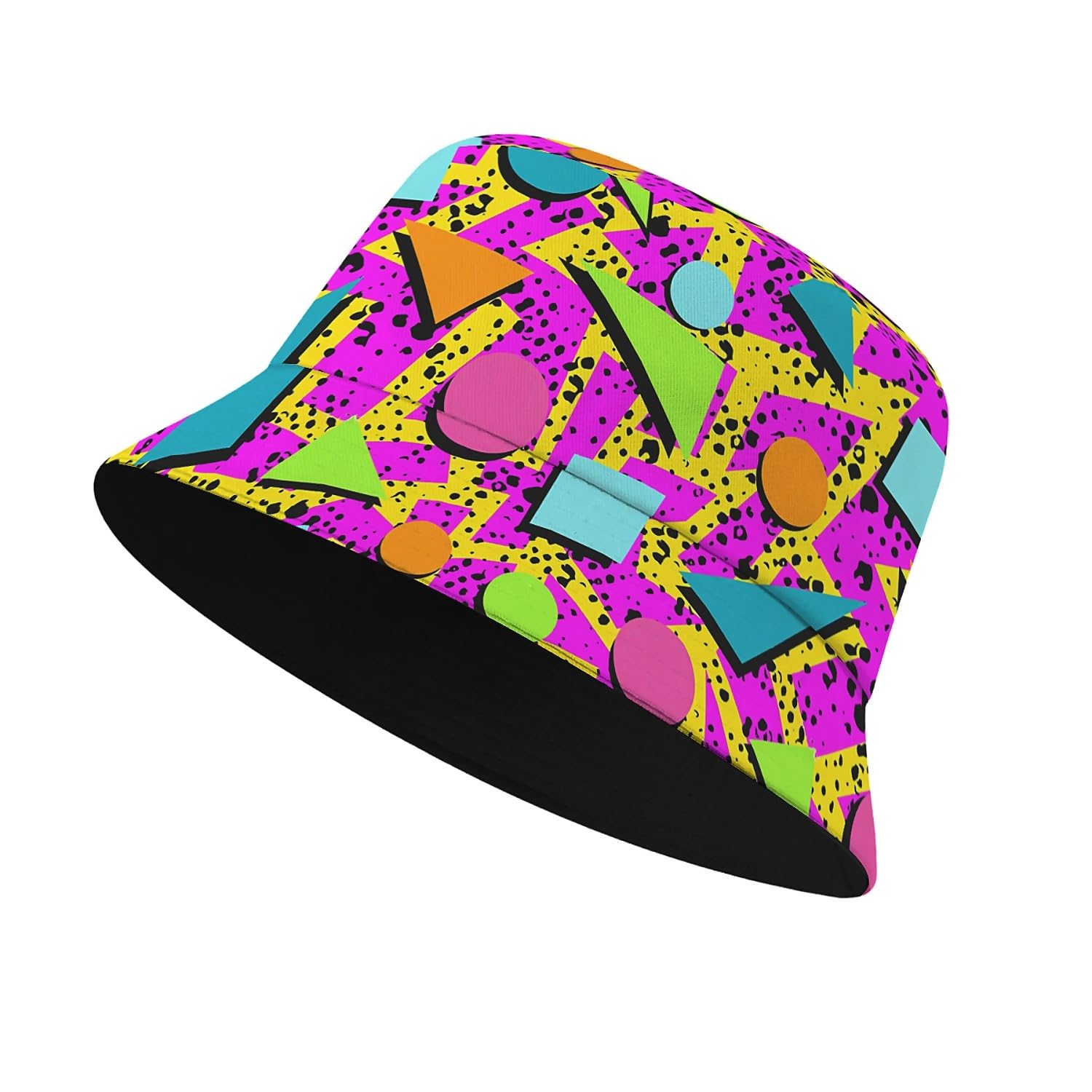 Bucket Hat Beach Sun Hat Beach Fishing Hat for Men Women Teens, Reversible Double-Side-Wear