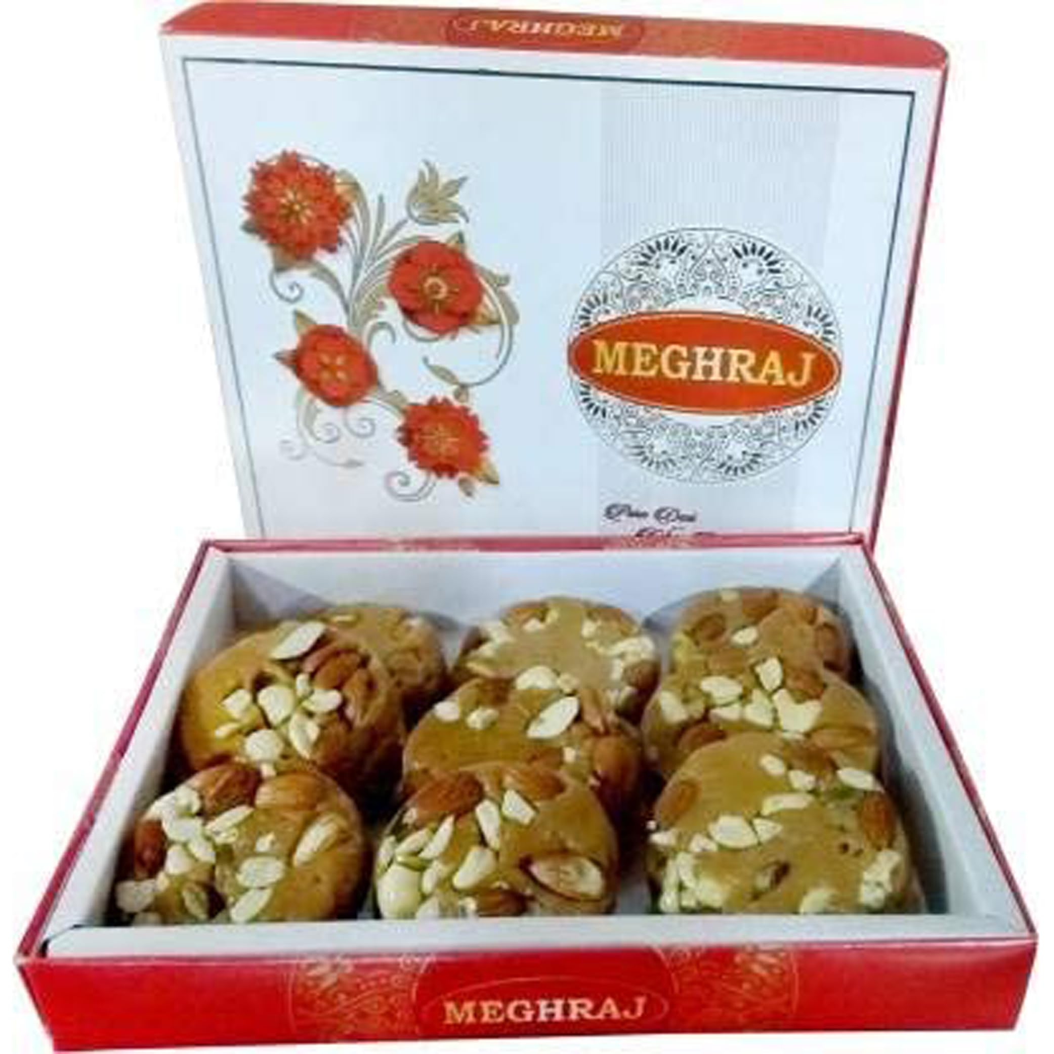 Meghraj Food Court Desi Ghee Sohan Halwa Festive Gift Box (250 grams (Pack of 1)) (B0CSBH9GXD) Amazon Price History, Amazon Price Tracker