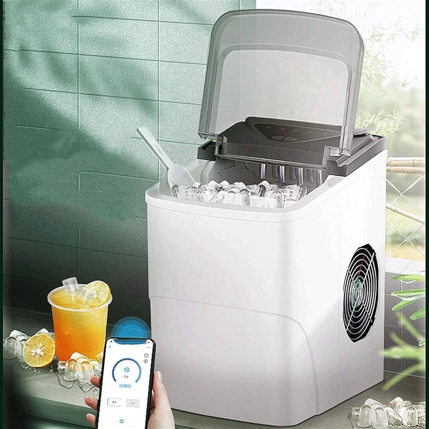 電動式 かき氷機 業務用 家庭用 キューブアイス対応 WF-A188【1年保証