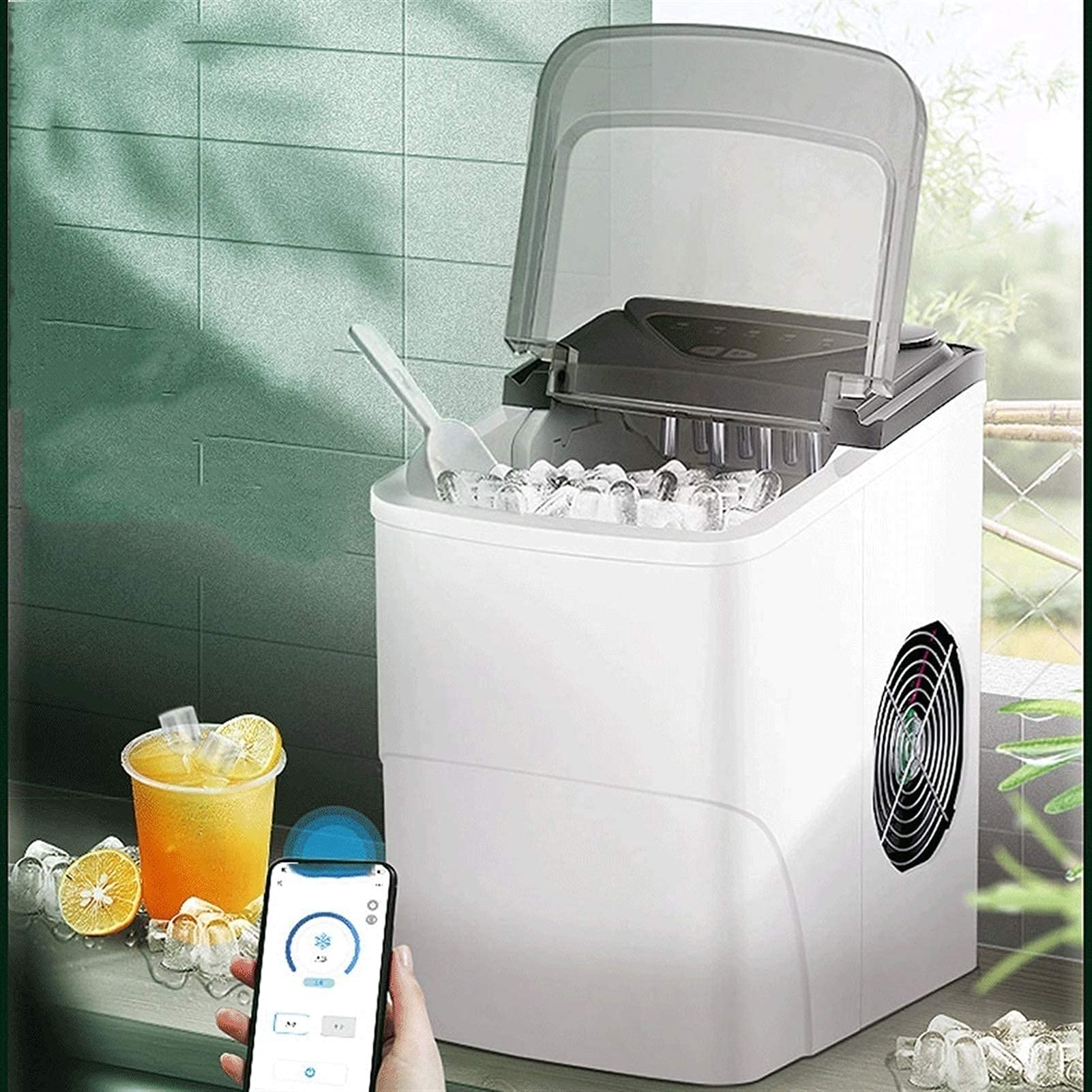 Countertop 9 Brunter Top 9 Bullet Ice Cube Maker Ready in 6-13 Minutes 2.2L Ice Maker for Home Kitchen Office Bar