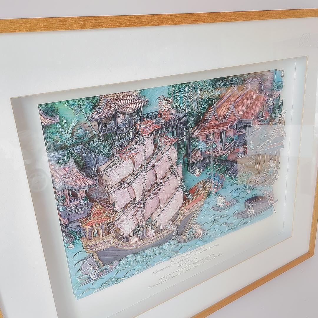 Amazon.co.jp: chorfah 限定 3dアート 『river of prosperity Amazon.co.jp: chorfah 限定 3dアート 『river of prosperity