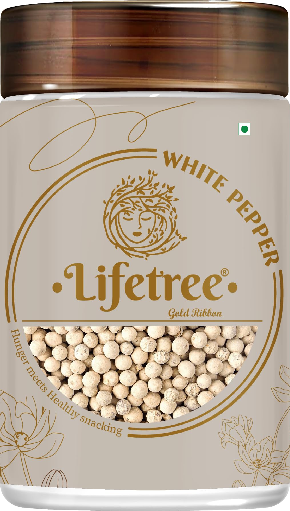 Lifetree Premium White Pepper | 100 Gm | Whole Organic Spices | Sabut Safed Mirch | Fresh | No Artificial colors or preservatives (B0CKF3CGYJ) Amazon Price History, Amazon Price Tracker