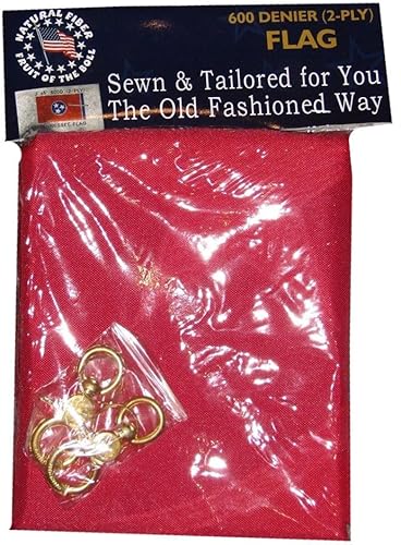 Miniatura 7 de Premium 3x5 Embroidered State of Tennessee 600D Nylon Flag 3'x5' 2 Clips