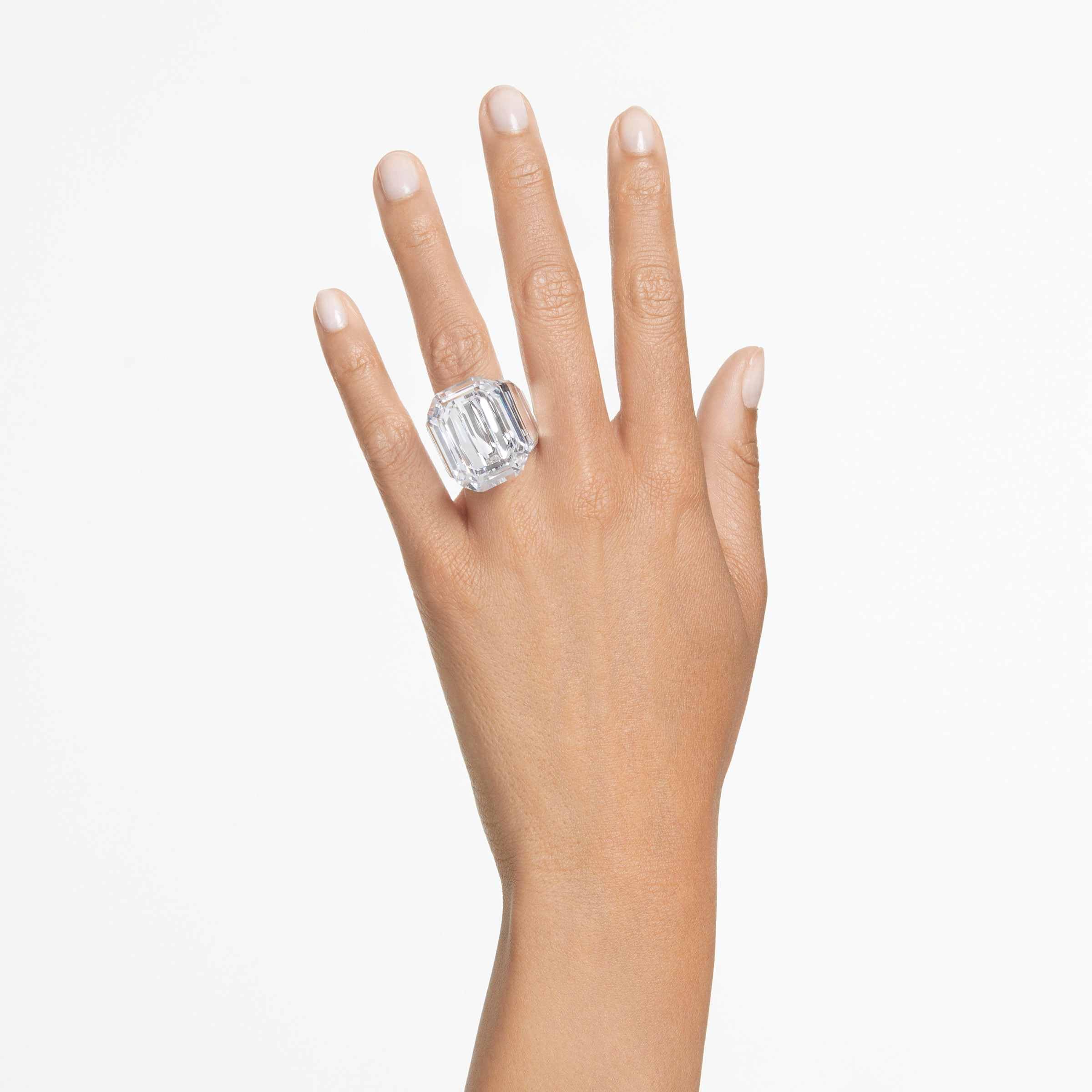 Swarovski Lucent Kollektion Cocktailring, Oktagonschliff