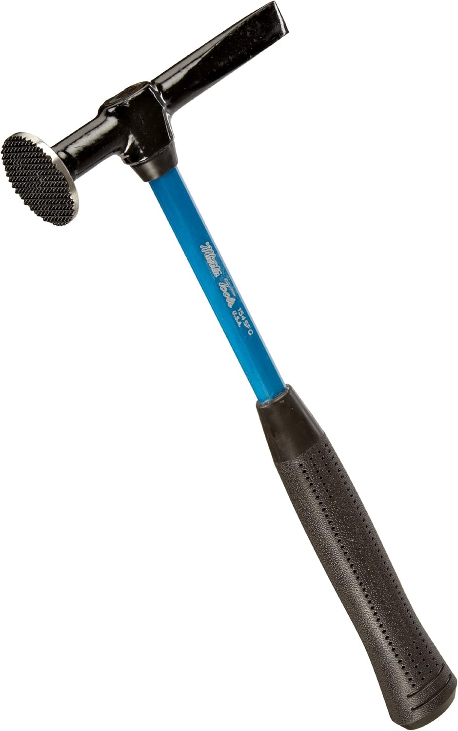 Martin 154SFG Round Face Vertical Chisel Shrinking Body Hammer with Fiberglass Handle, 5-1/2" Overall Length