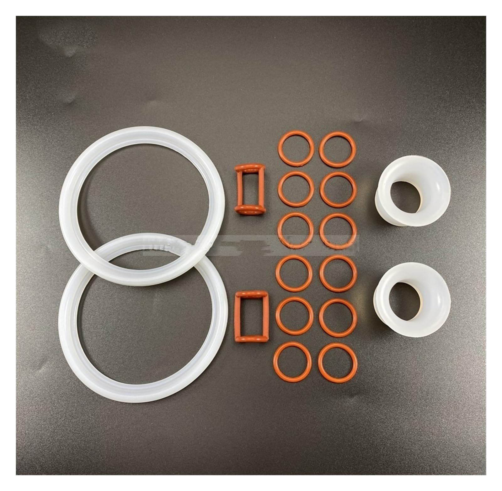 One Group Of Sealing Rings Gasket Accessories 18 Pieces Combination,Compatible for ZM Ice Cream Machines Spare Parts,Compatible for MK Soft Ice Cream Makers