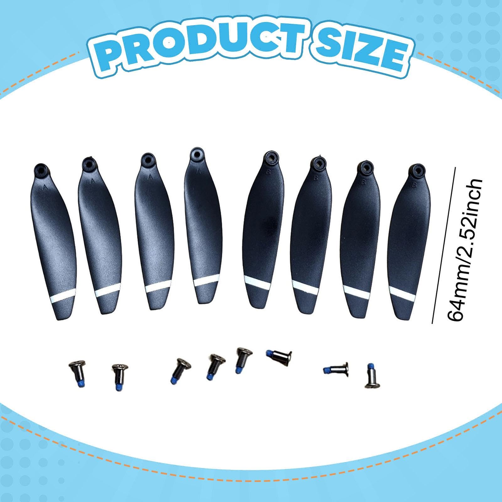8 Stück Drohnenpropeller Drohnen Upgrade Reparatur Einfache Installation Ersatzpropeller für
