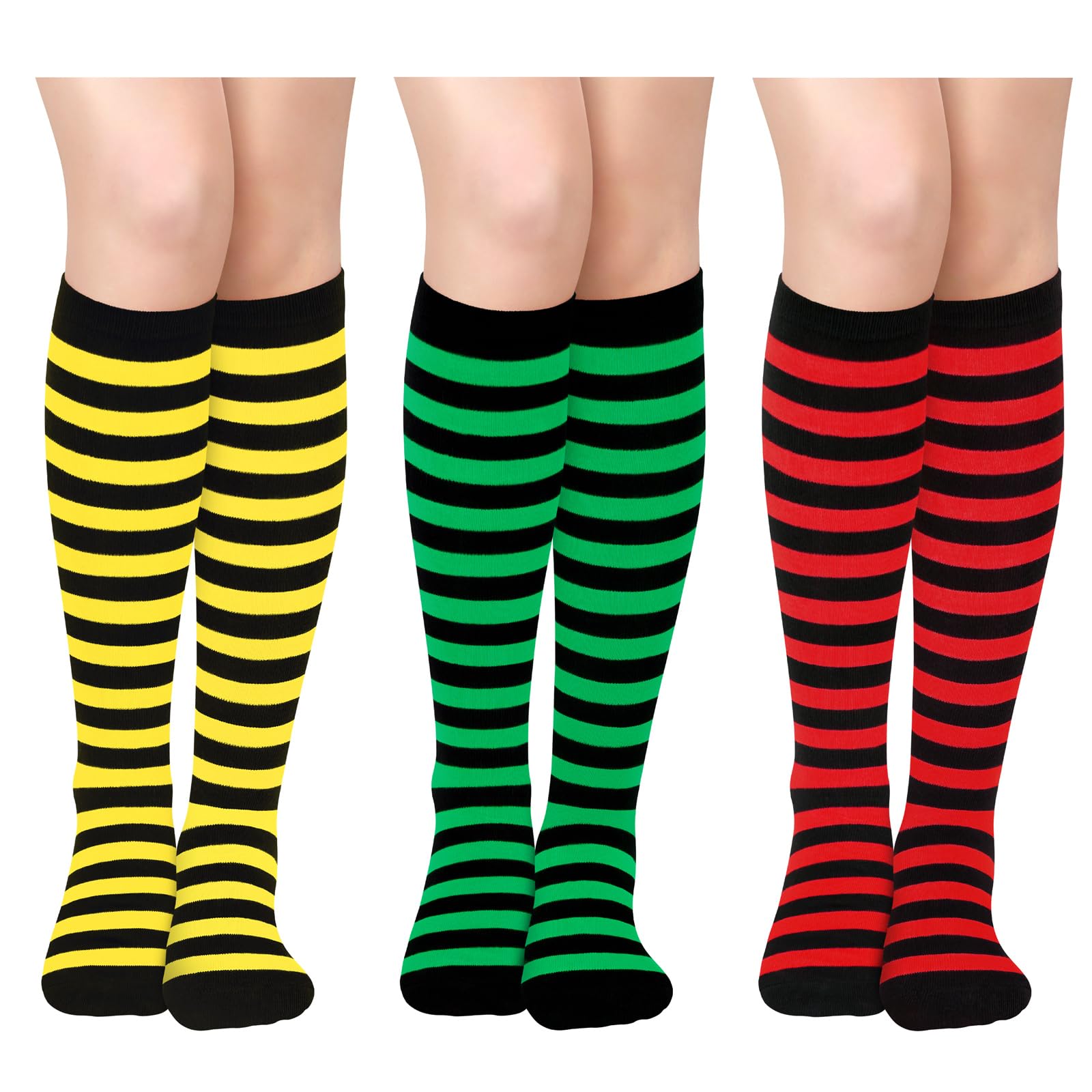 Sarfel Knee High Socks for Woman Knee Socks for Women Cotton Long Sock Tall Sock Women Halloween Costumes Knee High Stockings
