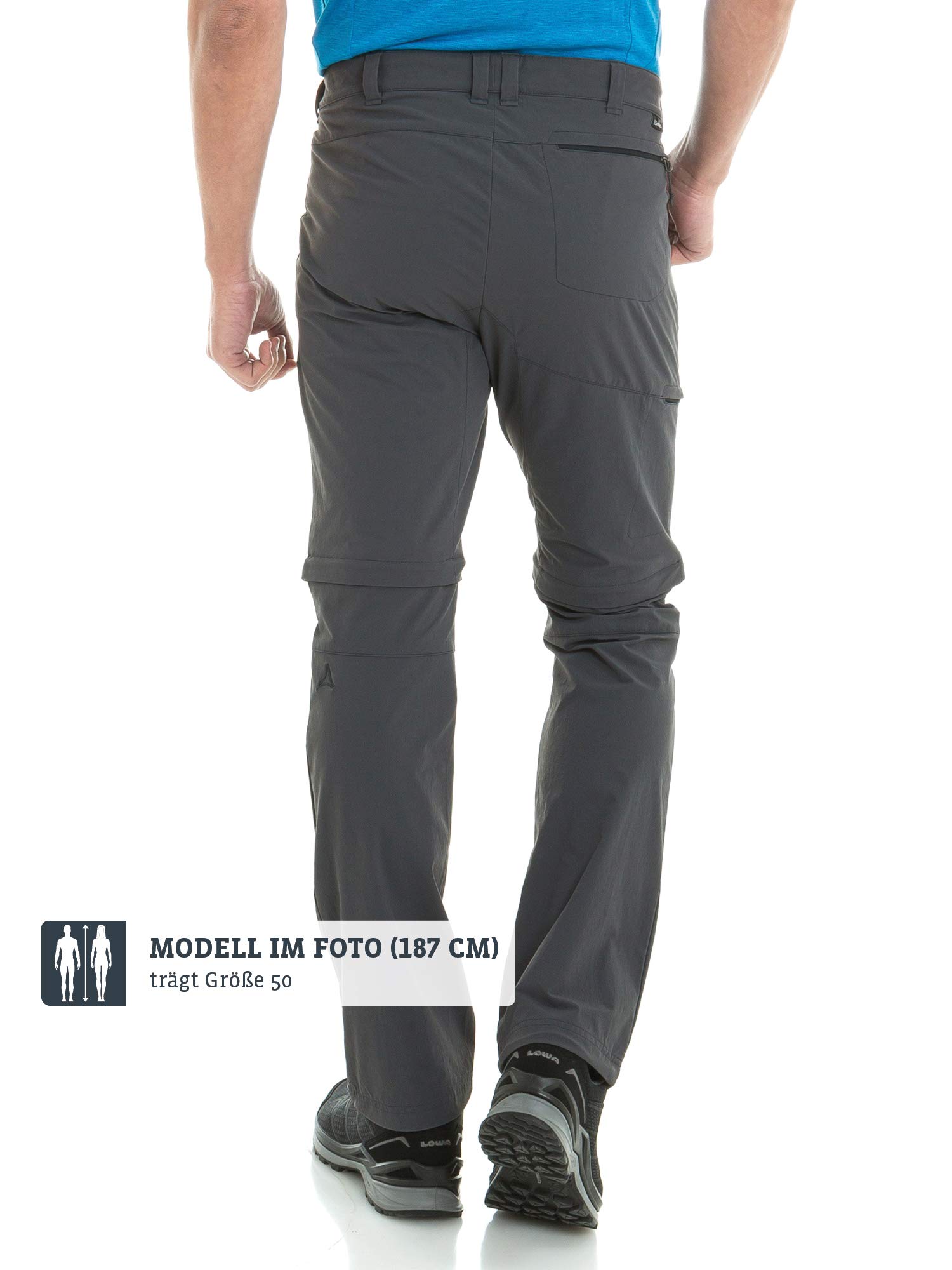 Schöffel Pants Koper1 Zip Off - Pantalon zippé - Moderne - Homme