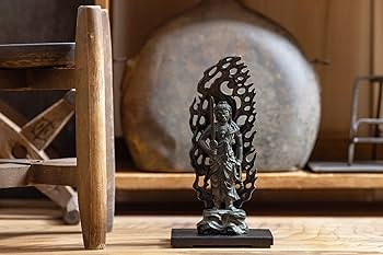 Amazon｜仏像 不動明王 15.5cm （古美青銅） 仏師：牧田秀雲