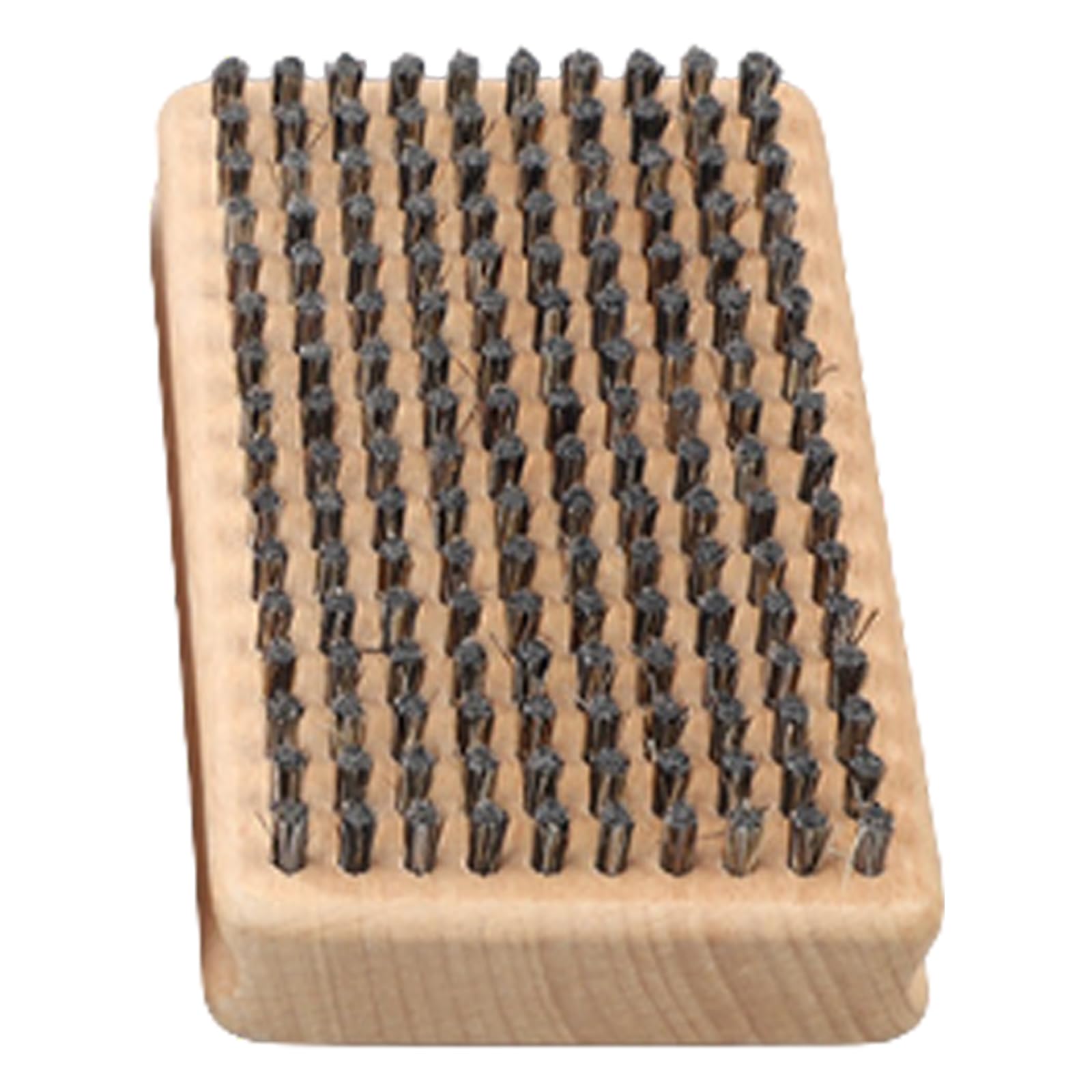 Brass/Nylon/Horsehair Ski Waxing Brush Wood Handle Snowboard Waxes Brush Snowboard Maintenance Accessories Easy to Use