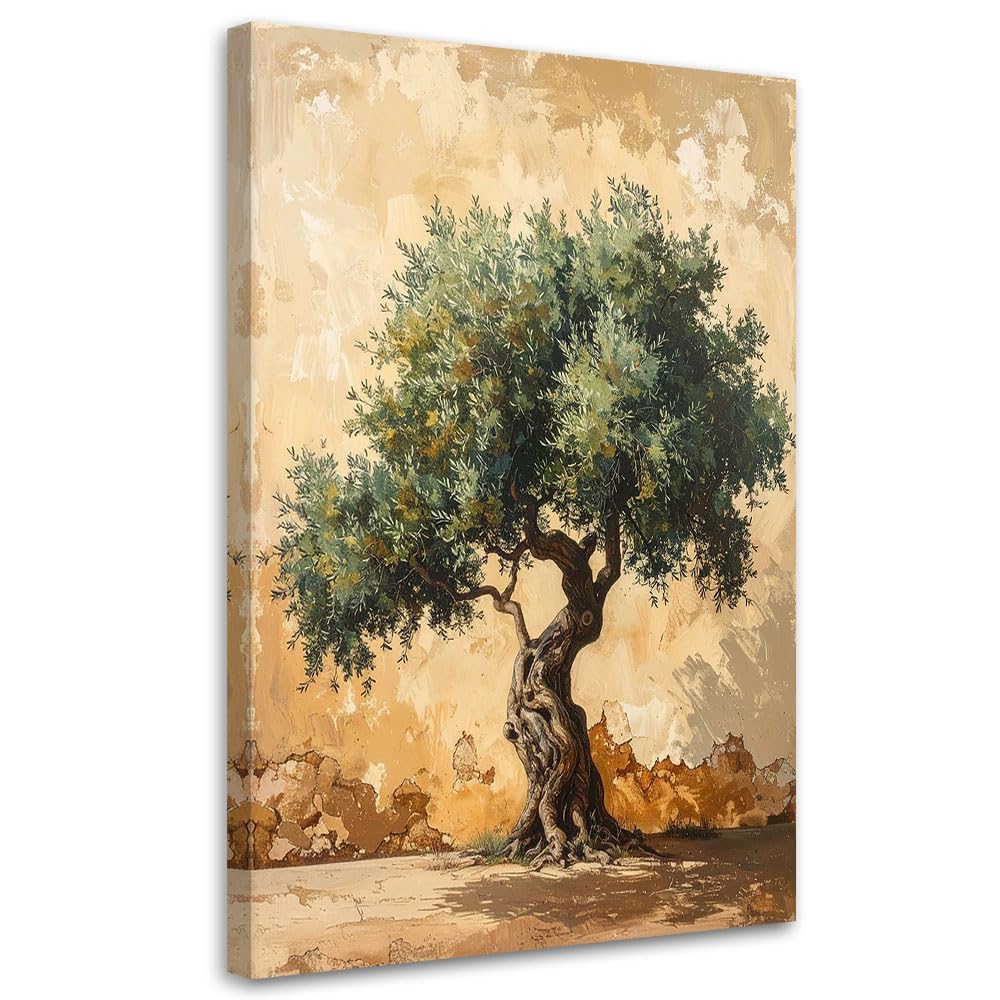 Impression toile arbre pour habiller un grand mur de salon - 7