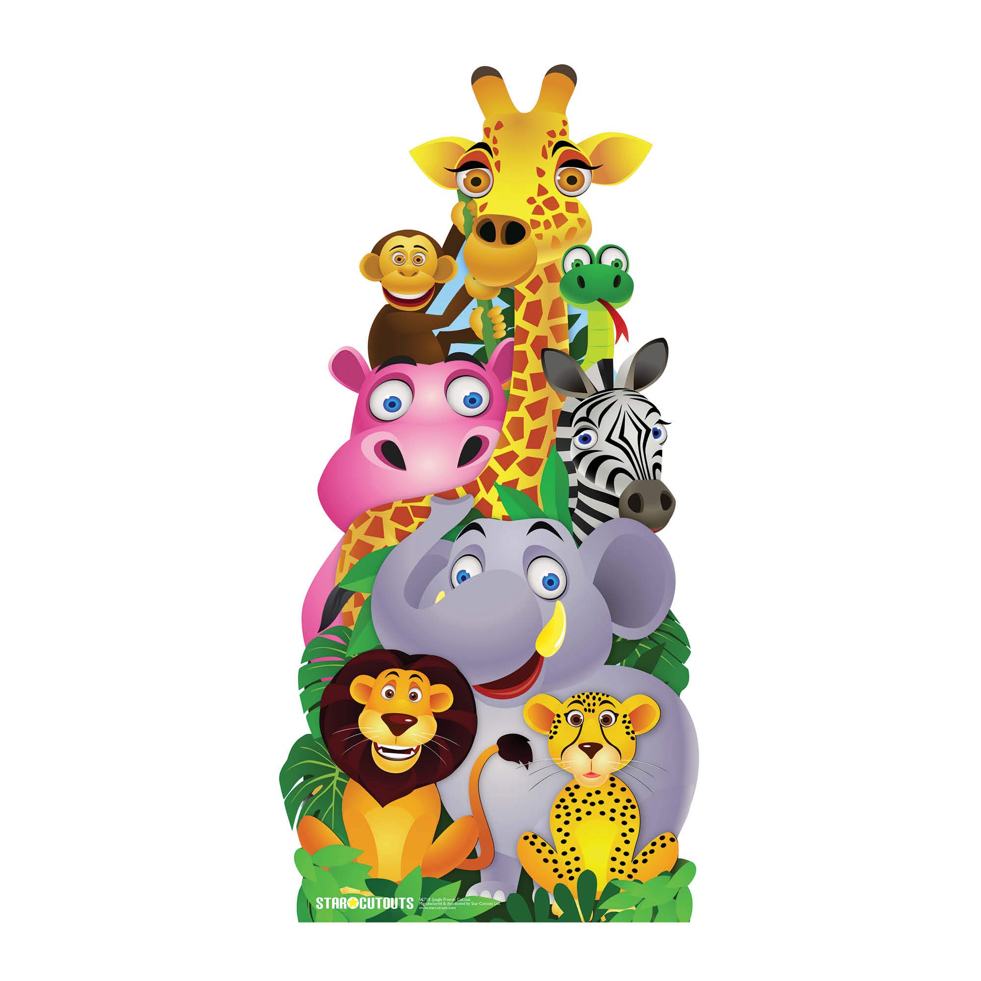 Star Cutouts Ltd Jungle Pile Up Cut Out