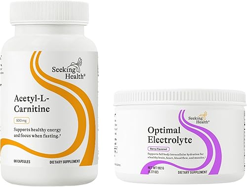Miniatura 9 de Seeking Health Acetyl-L-Carnitine - Suplemento de acetil-L-carnitina - Apoya la energía, el metabolismo de las grasas saludables y la salud de la