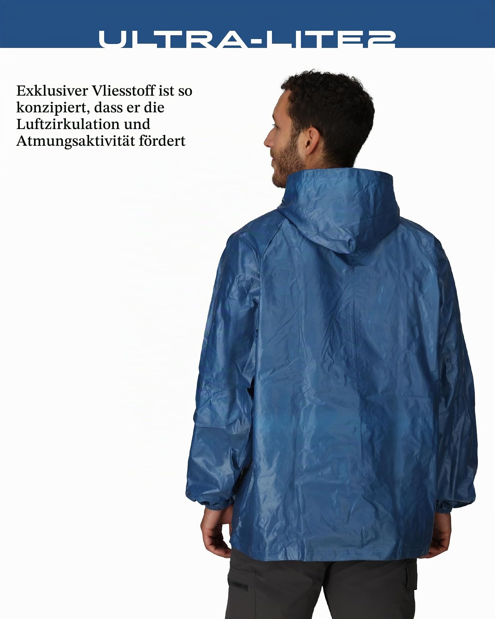 FROGG TOGGS Ultra-Lite2 Regenjacke für Herren, wasserdicht, atmungsaktiv