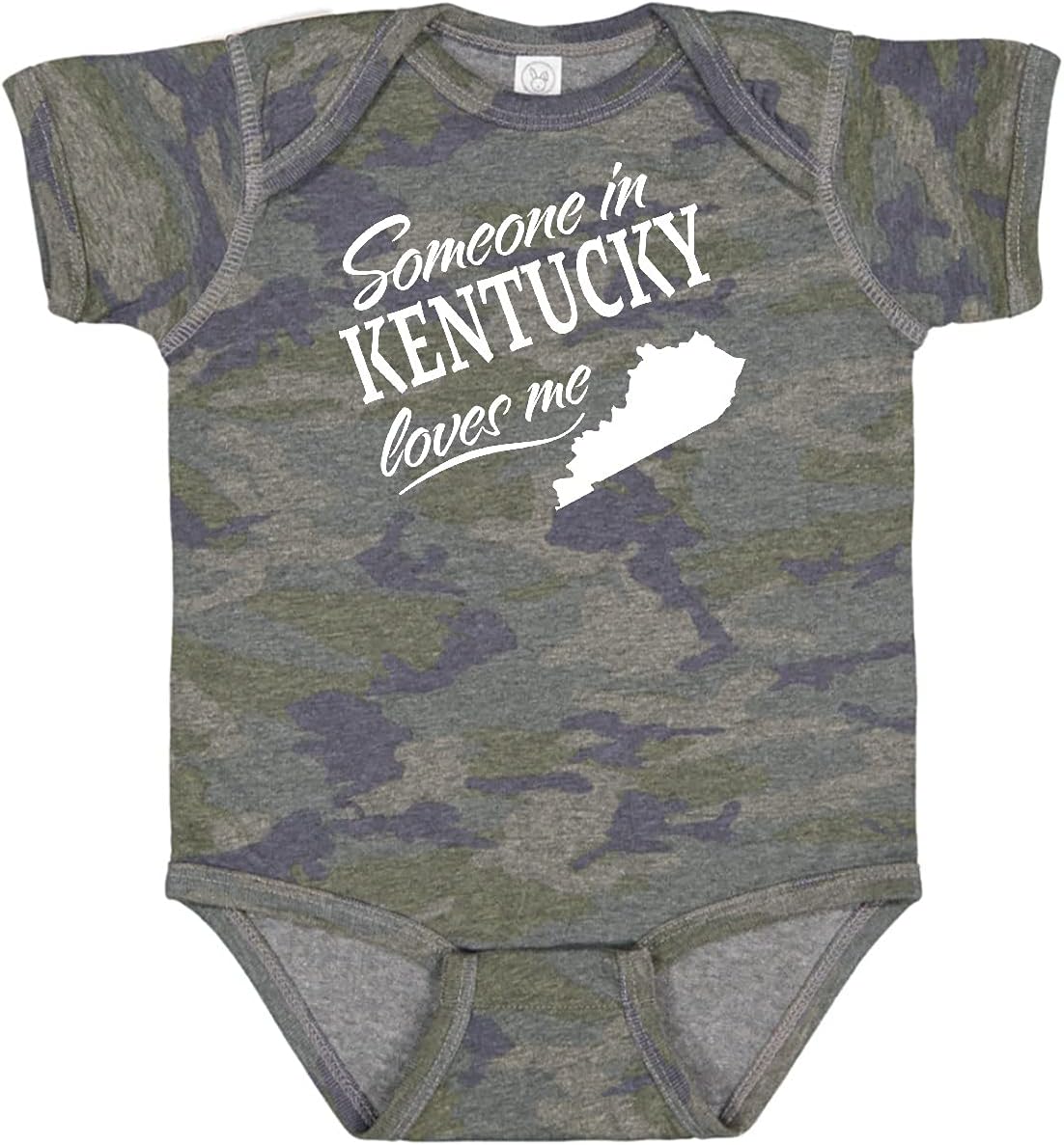 inktastic Someone in Kentucky Loves Me Baby Bodysuit