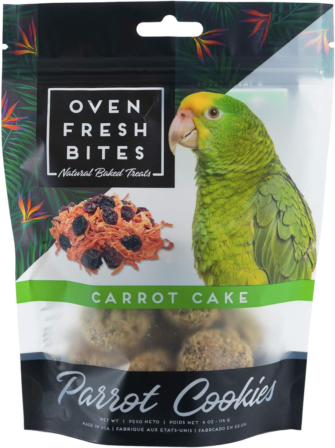Baked Birdie Munchies Carrot Cake Treats, 4 oz.