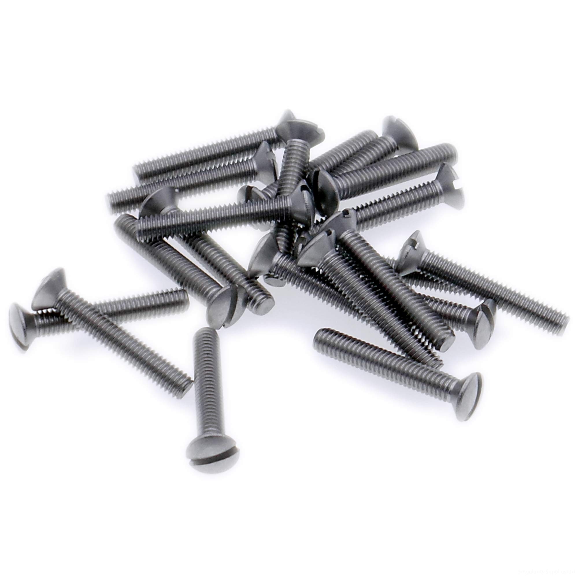 Singularity Supplies M3 (3Mm X 10Mm) Slot Raised Countersunk Machine Screw (Bolt) - Stainless Steel (A2) (Pack Of 20)