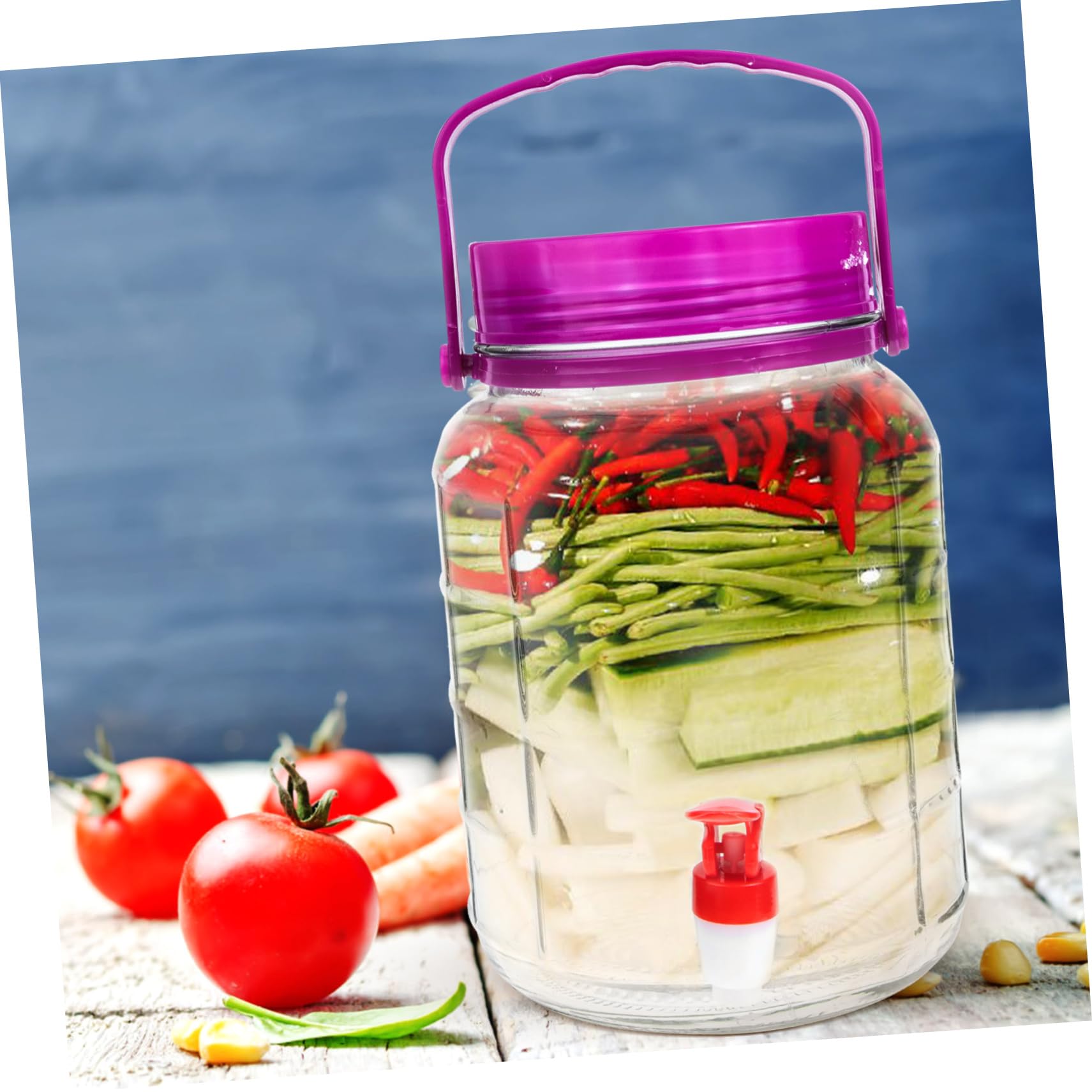 Zbiornik Z Kranem DIY Słoik Praktyczny Słoik Fermentacyjny Hermetyczny Słoik Fermentacyjny Słoik Do Kiszenia Słoiki Szklane Słoiki Szklany Słoik Do Kiszenia Słoiki Przezroczyste Z