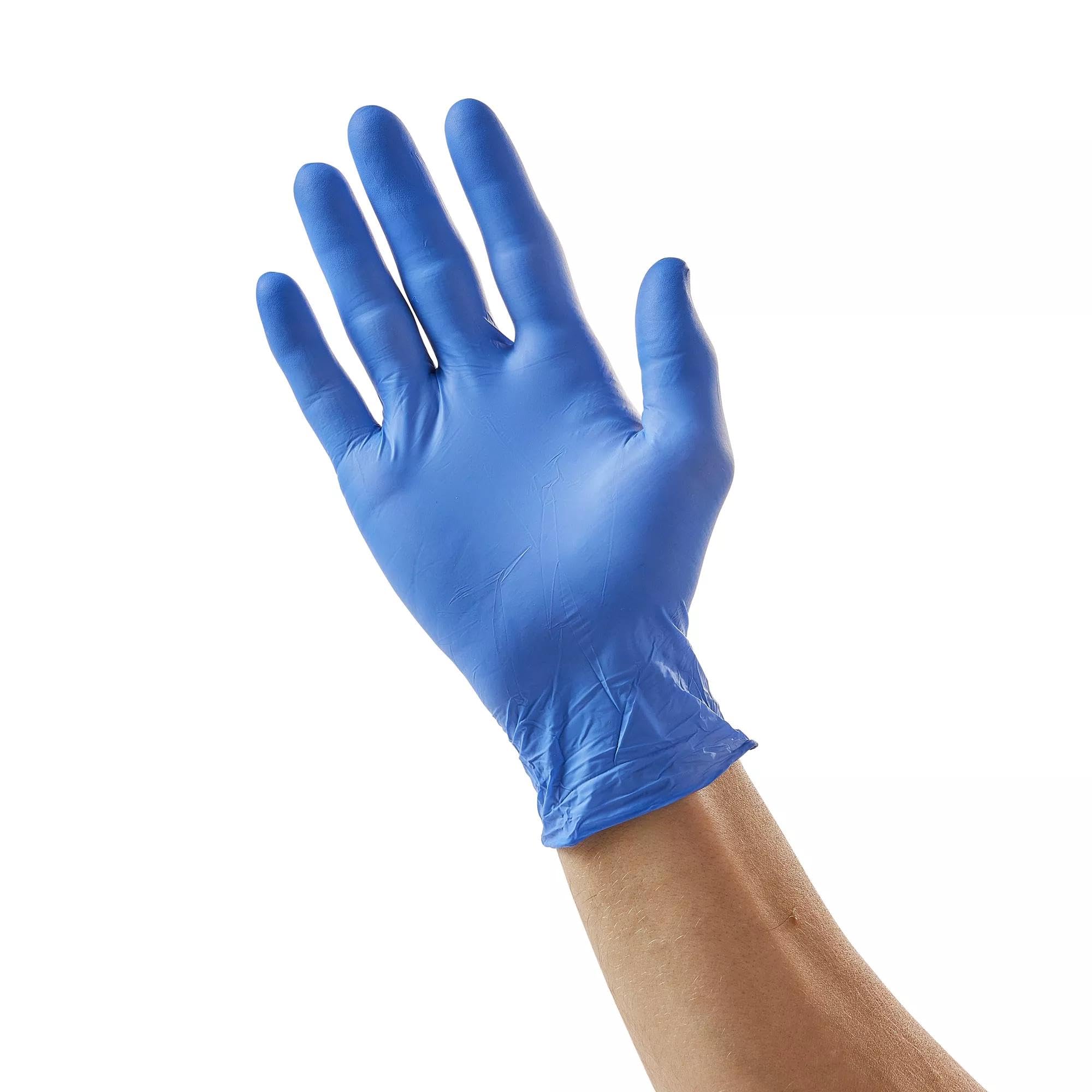 Cardinal Health™ Flexal Touch - Guantes de nitrilo para examen, color azul, MD, 250EA/BX