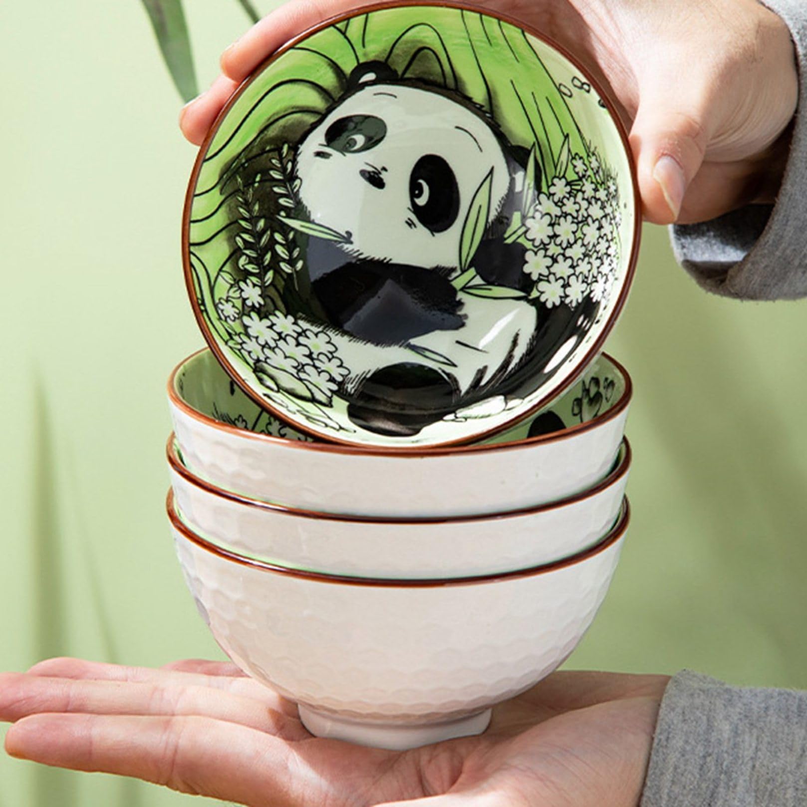 Amazon.co.jp: 食器セット 茶碗セット 80点セット パンダ柄 4点セット 