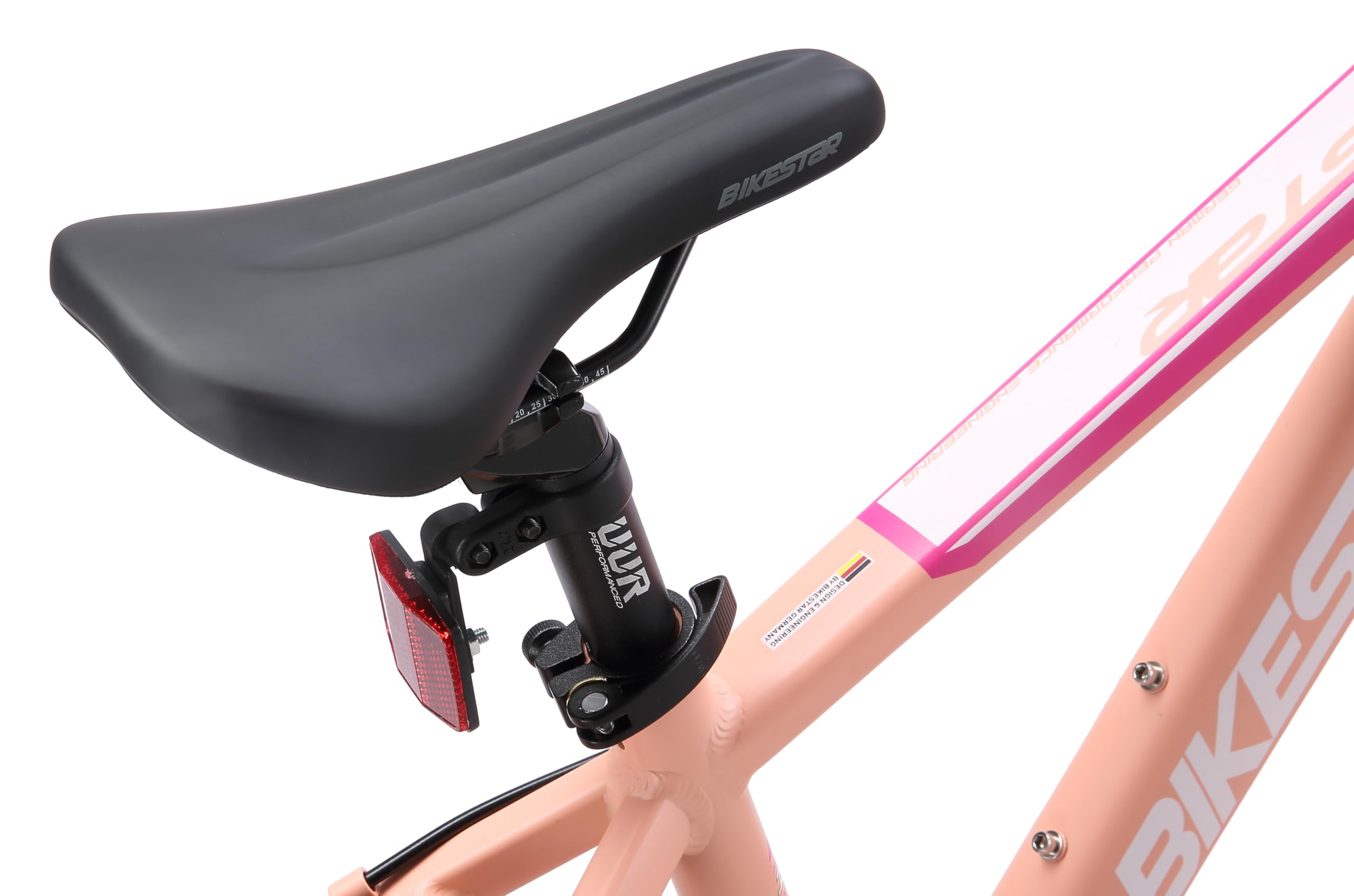 BIKESTAR Bicicleta de montaña Juvenil de Aluminio 24 Pulgadas de 10 a 13 años | Bici niños Cambio Shimano de 21 velocidades, Freno de Disco, Horquilla de suspensión |