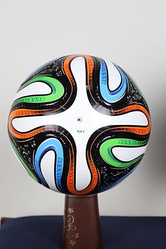 Miniatura 8 de Copa del Mundo 2014 Brasil Final Famous Match Ball Réplica de FútbolBalón de Fútbol Tamaño 5, Copa Mundial de Balón de Fútbol está hecha de Rexine,