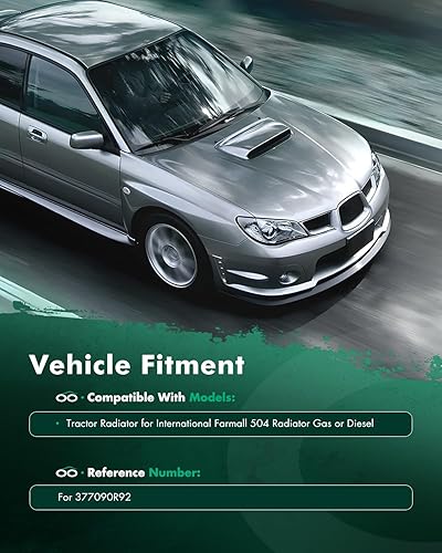 Vista 573 de SCITOO Reemplazo completo del radiador de aluminio para 1993-1998 para Toyota para T100 2.7L 3.0L 3.4L 2090 Radiador