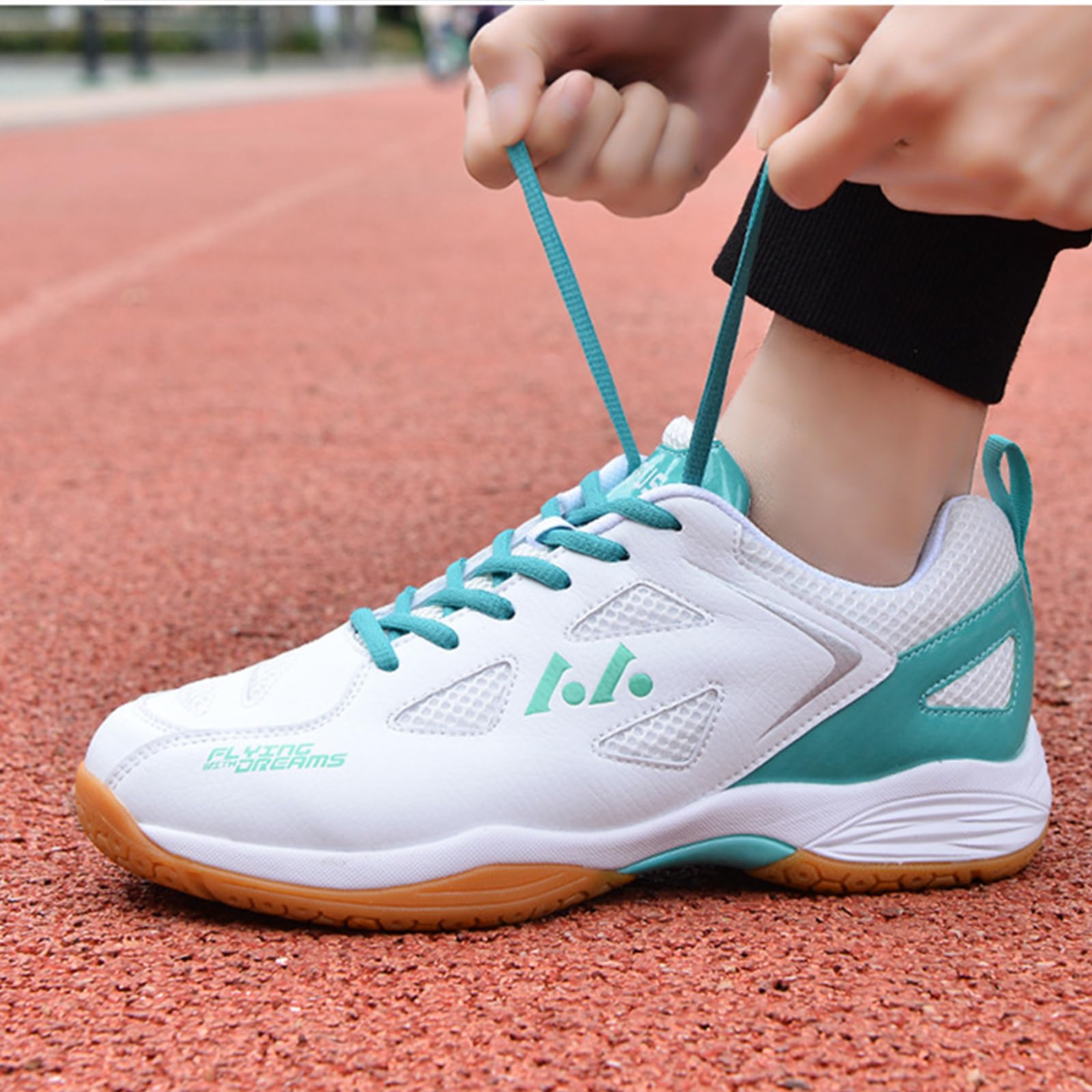 Zapatos De BáDminton,Zapatos De BáDminton Hombre,Zapatillas De Tenis para Mujer,Antideslizante Y Resistente Al Desgaste,Agarre CóModo Y Firme,Ligeras Transpirables,para Tenis BáDminton