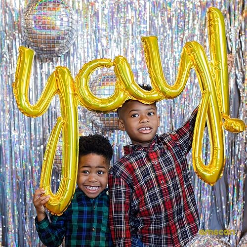 Miniatura 2 de Anagram International 3669411 Frase Yay - Globo de fiesta, 35 pulgadas, dorado