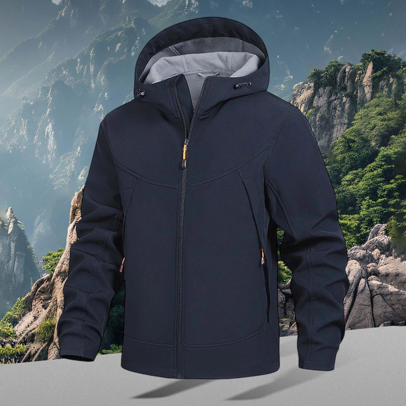 2026 Invierno Invierno Softshell Chaqueta Exterior A Prueba de Viento Forro Polar Abrigo Caliente Aislado Agua Casual Senderismo Ciclismo Deportes