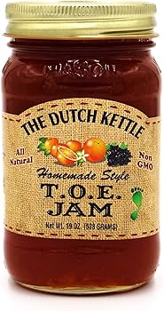 Amazon.com : The Dutch Kettle T.O.E. Jam - Gourmet Homestyle Sweet