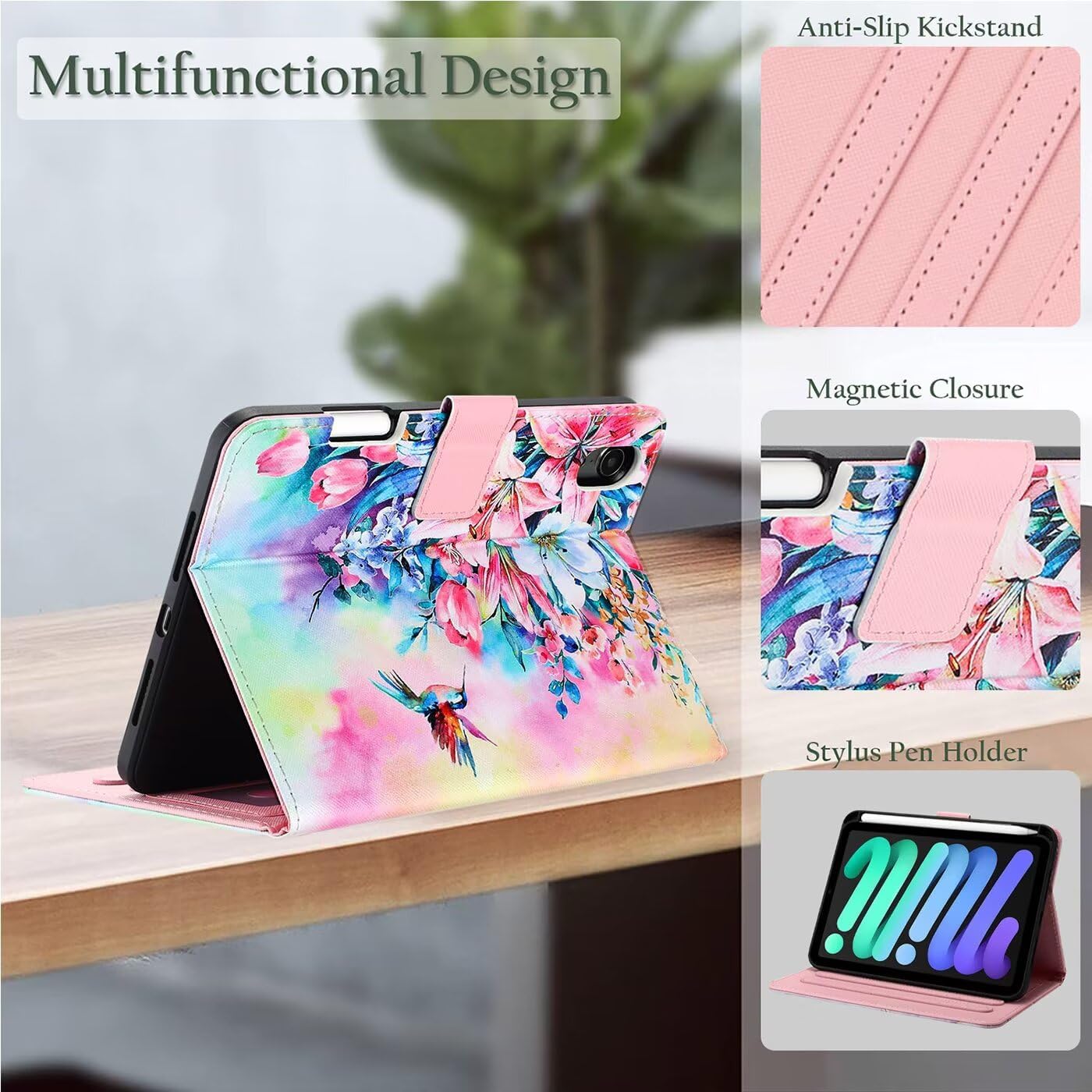 Fancity Case for iPad mini 7th/6th Generation A17 Pro & 8.3 Inch 2024 2021 image 5