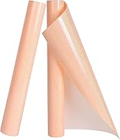 Vista 9 de TORC Rollo grande de vinilo de transferencia de calor HTV con purpurina rosa de 12 pulgadas x 20 pies, vinilo brillante para planchar en camisetas