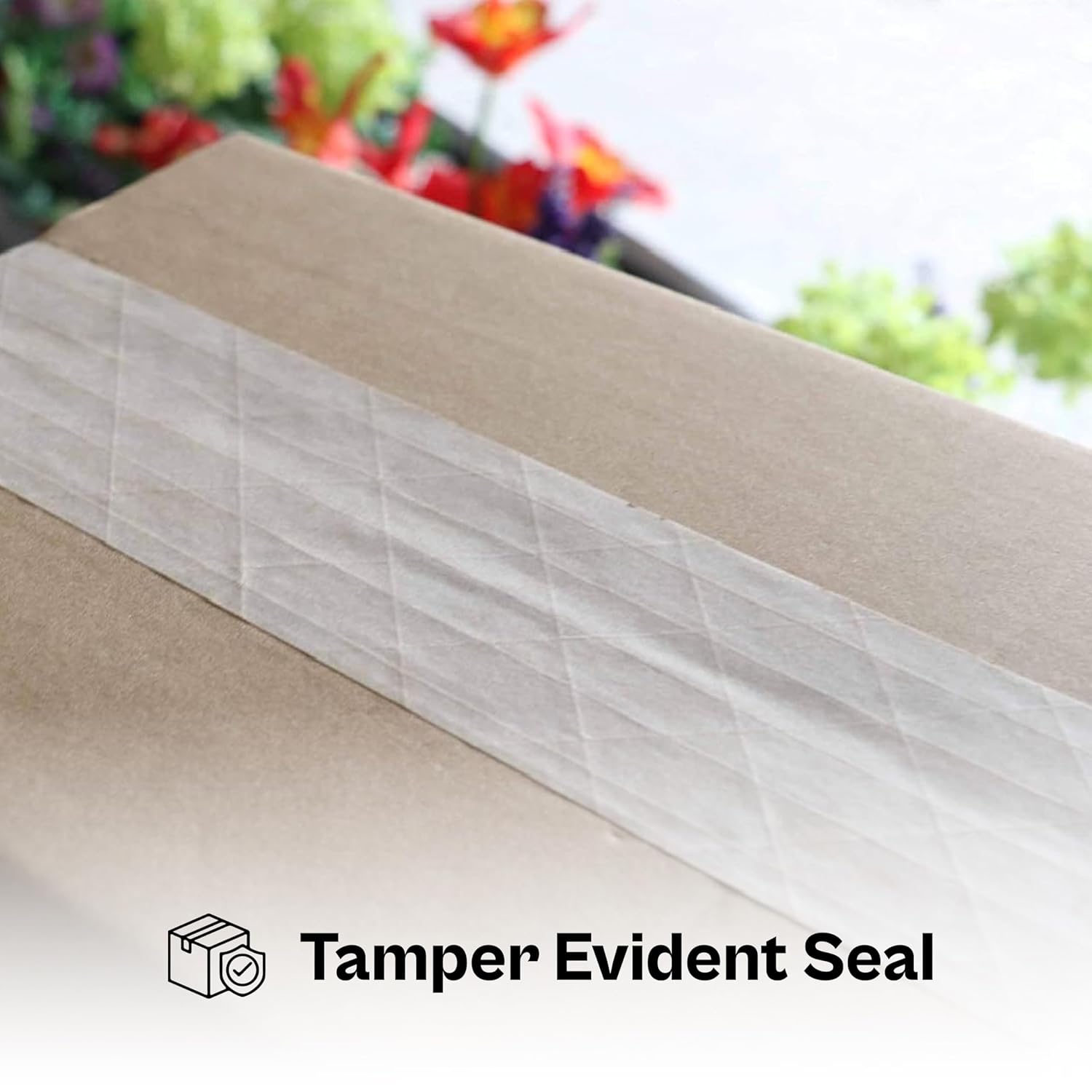 PSBM Reinforced Gummed Kraft Paper Packing Tape, 72mm x 500 Feet, 12 Pack, Brown, Water Activated, Fiberglass Stranded Carton Box Sealing Shipping Tape