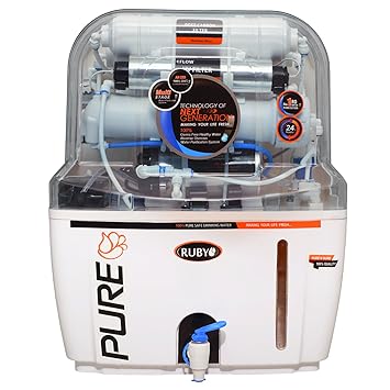 Ruby Economical Ro+ Uv+Tds Controller Multi Stage Water Purifier, Pack of 1
